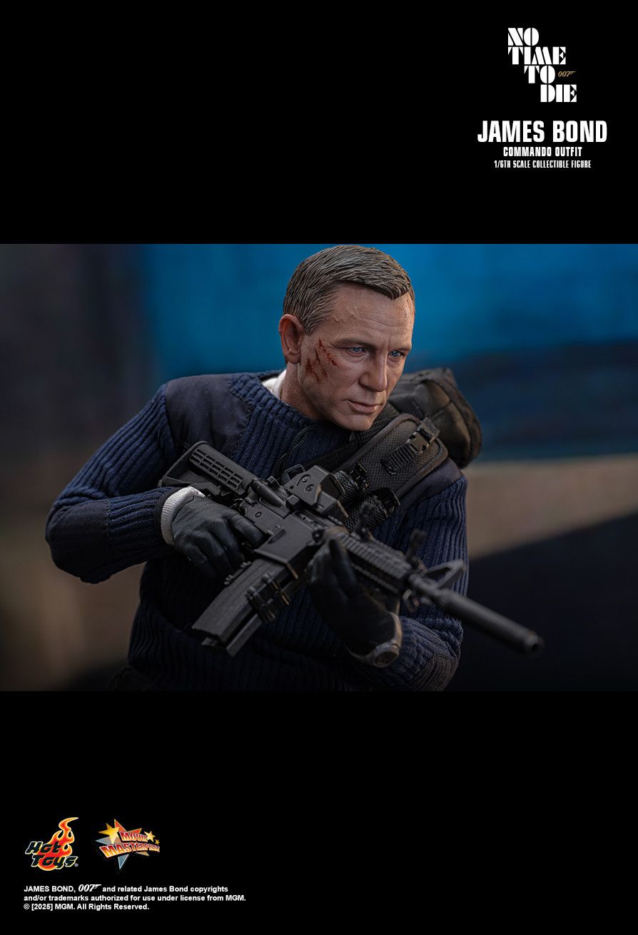 Hot Toys MMS804 - No Time to Die - James Bond Commando Outfit 【Pre-Order】
