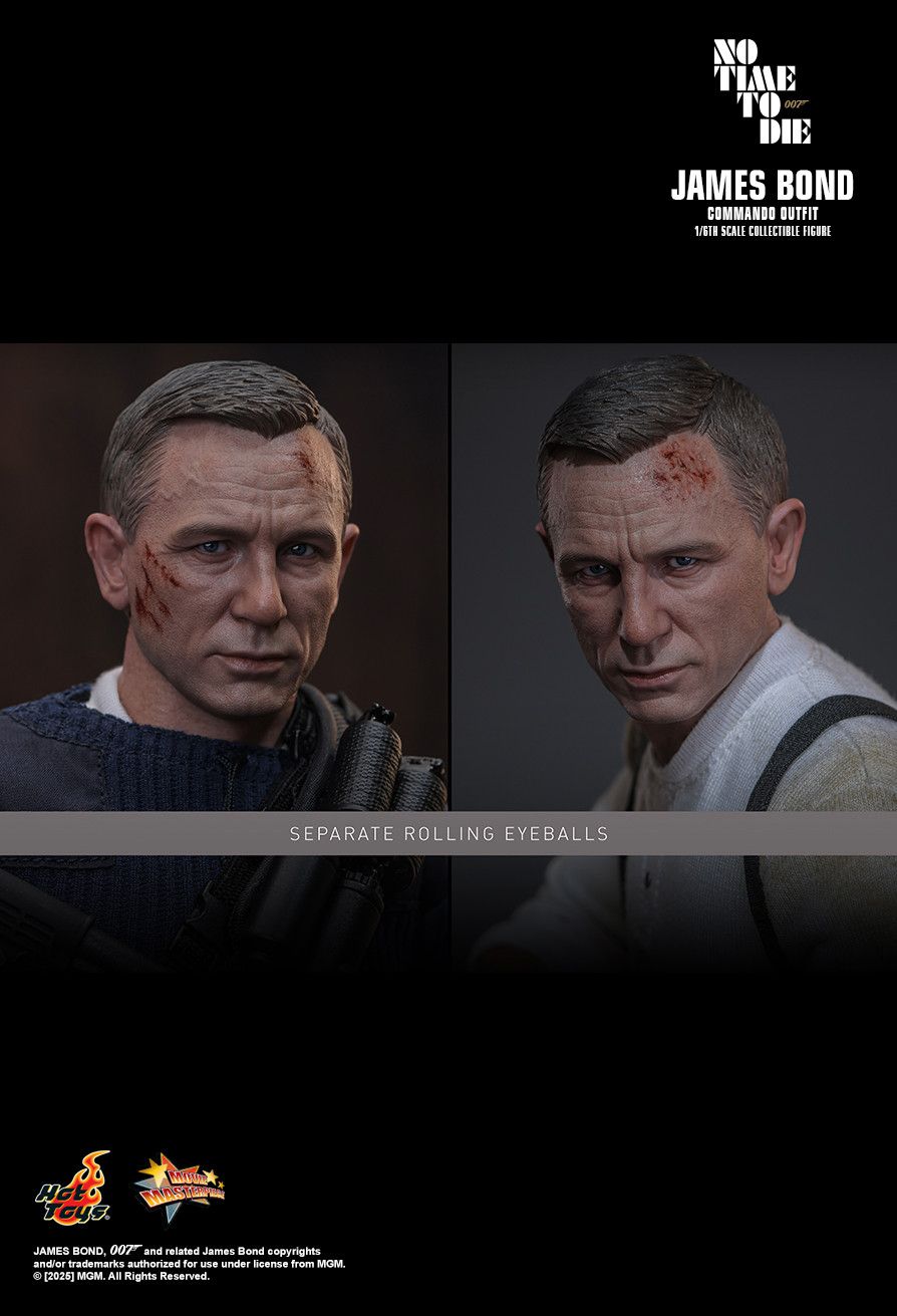 Hot Toys MMS804 - No Time to Die - James Bond Commando Outfit 【Pre-Order】
