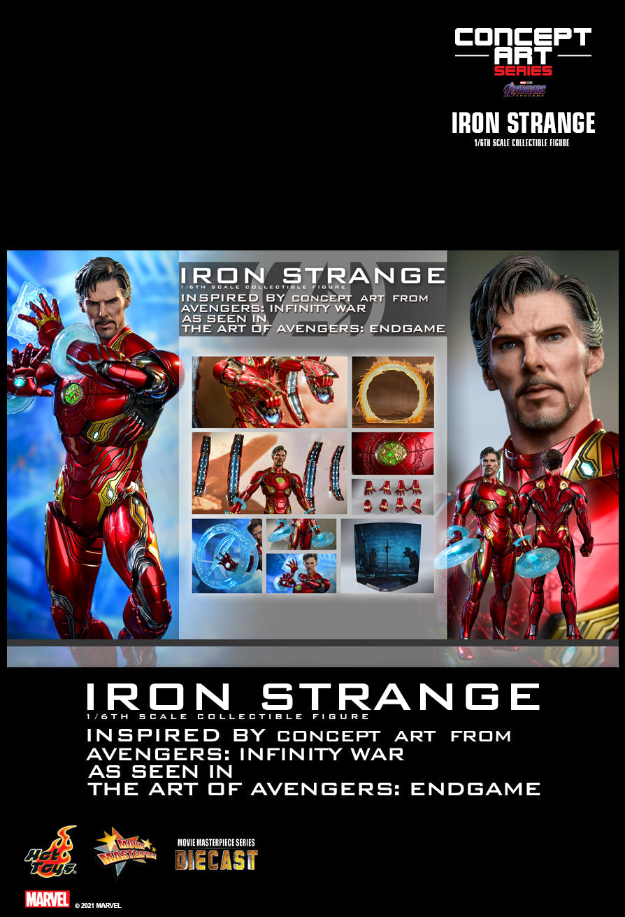 Hot Toys MMS606D41 - Marvel Comics - Avengers : EndGame - Iron Strange Standard Version