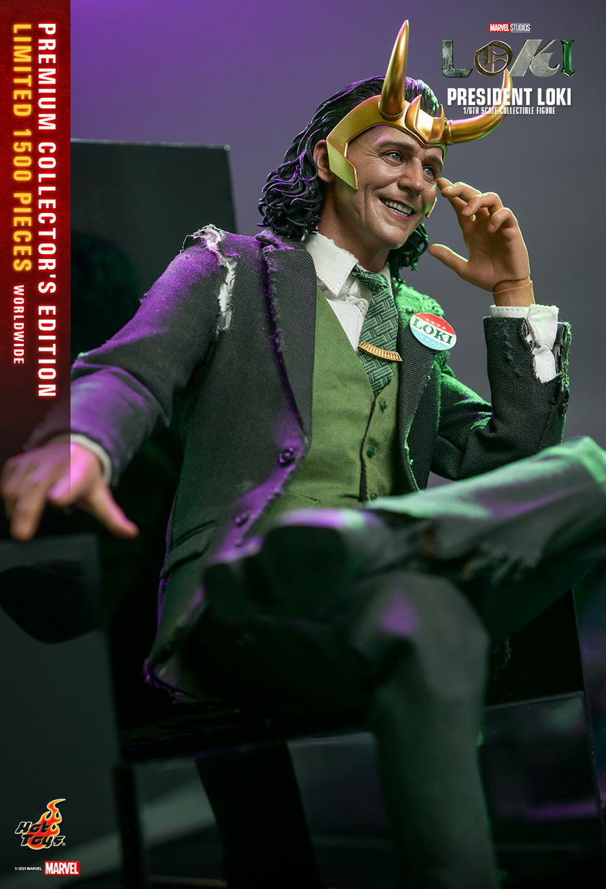 Hot Toys TMS067 - Marvel Comics - Loki - President Loki Deluxe Version