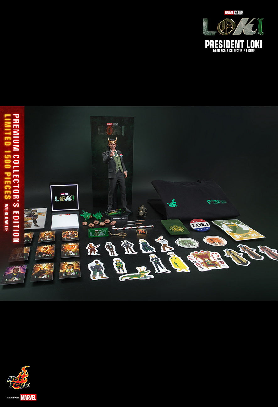 Hot Toys TMS067 - Marvel Comics - Loki - President Loki Deluxe Version