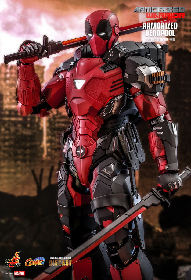 Hot Toys CMS09D42B - Marvel Comics - Armorized Deadpool Deluxe Version