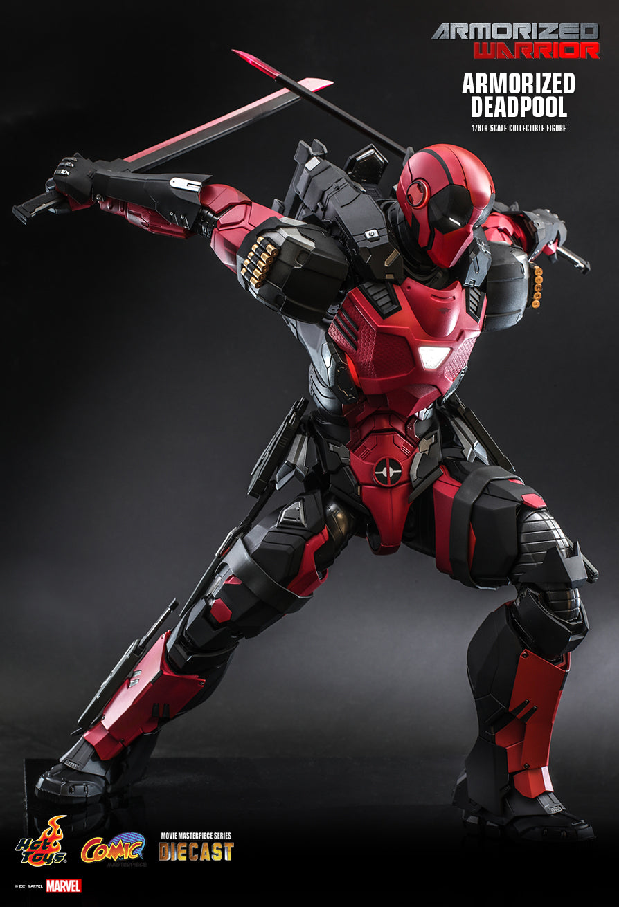 Hot Toys CMS09D42B - Marvel Comics - Armorized Deadpool Deluxe Version