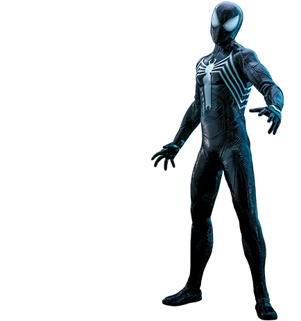 Hot Toys VGM56 - Marvel's Spider Man 2 - Peter Parker Black Suit Standard Version