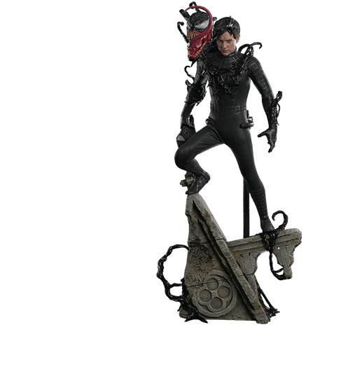 Hot Toys MMS728B - Marvel Comics - Spider Man 3 - Spider Man Black Suit Deluxe Version