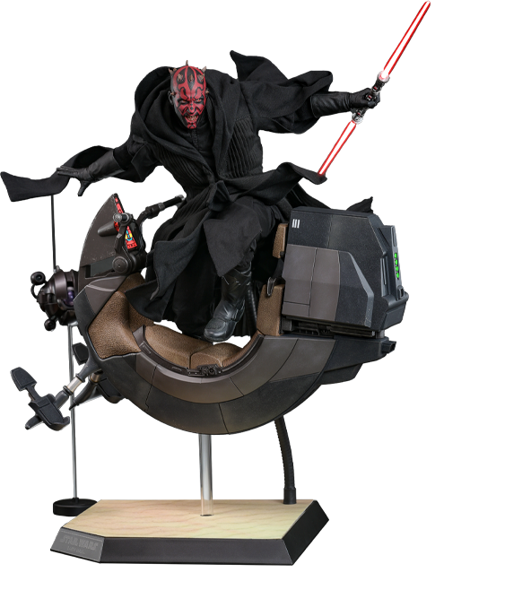Hot Toys MMS749B - Star Wars : The Phantom Menace - Darth Maul & Sith Speeder