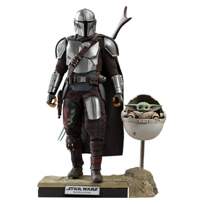 Hot Toys TMS015 - Star Wars - The Mandalorian -The Mandalorian & The Child Deluxe Version