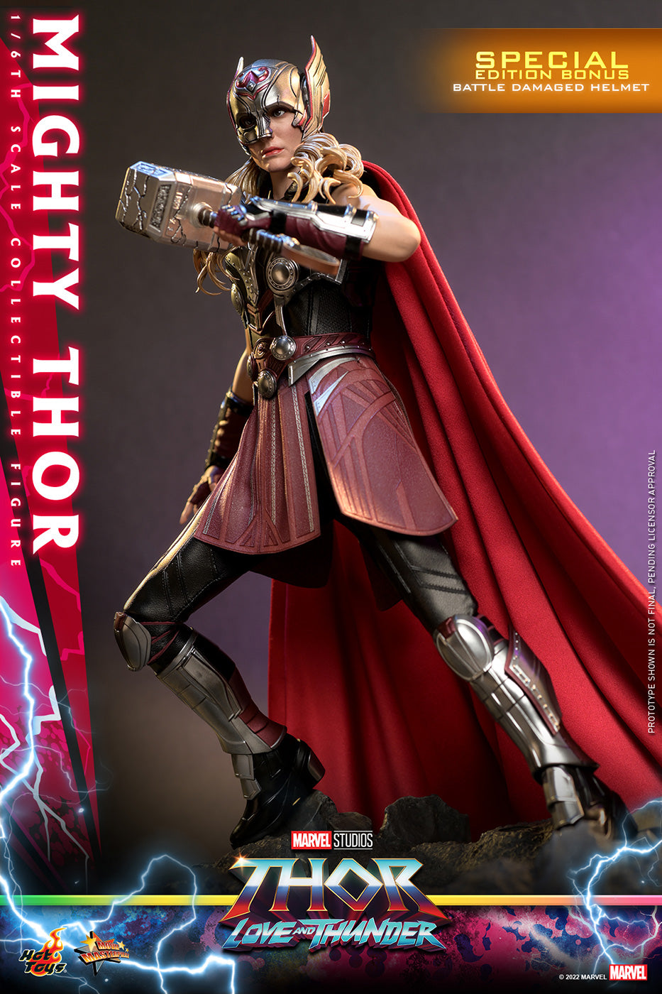 Hot Toys MMS663B - Marvel Comics - Thor : Love And Thunder - Mighty Thor