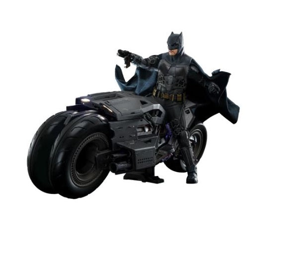 Hot Toys MMS705 - DC Comics - The Flash - Batman & Batcycle