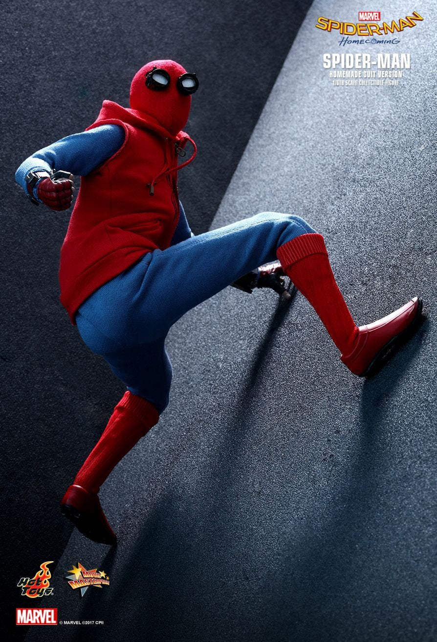 Hot Toys MMS414 - Marvel Comics - Spider-Man : Homecoming - Spider-Man Homemade Suit Version