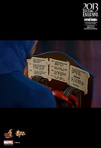 Hot Toys MMS205 - Marvel Comics - Captain America : The First Avenger - Captain America Star Spangled Man Version