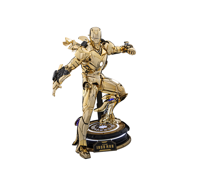 Hot Toys MMS764D69 - Marvel Comics - Iron Man - Iron Man Mark III Golden Color Version