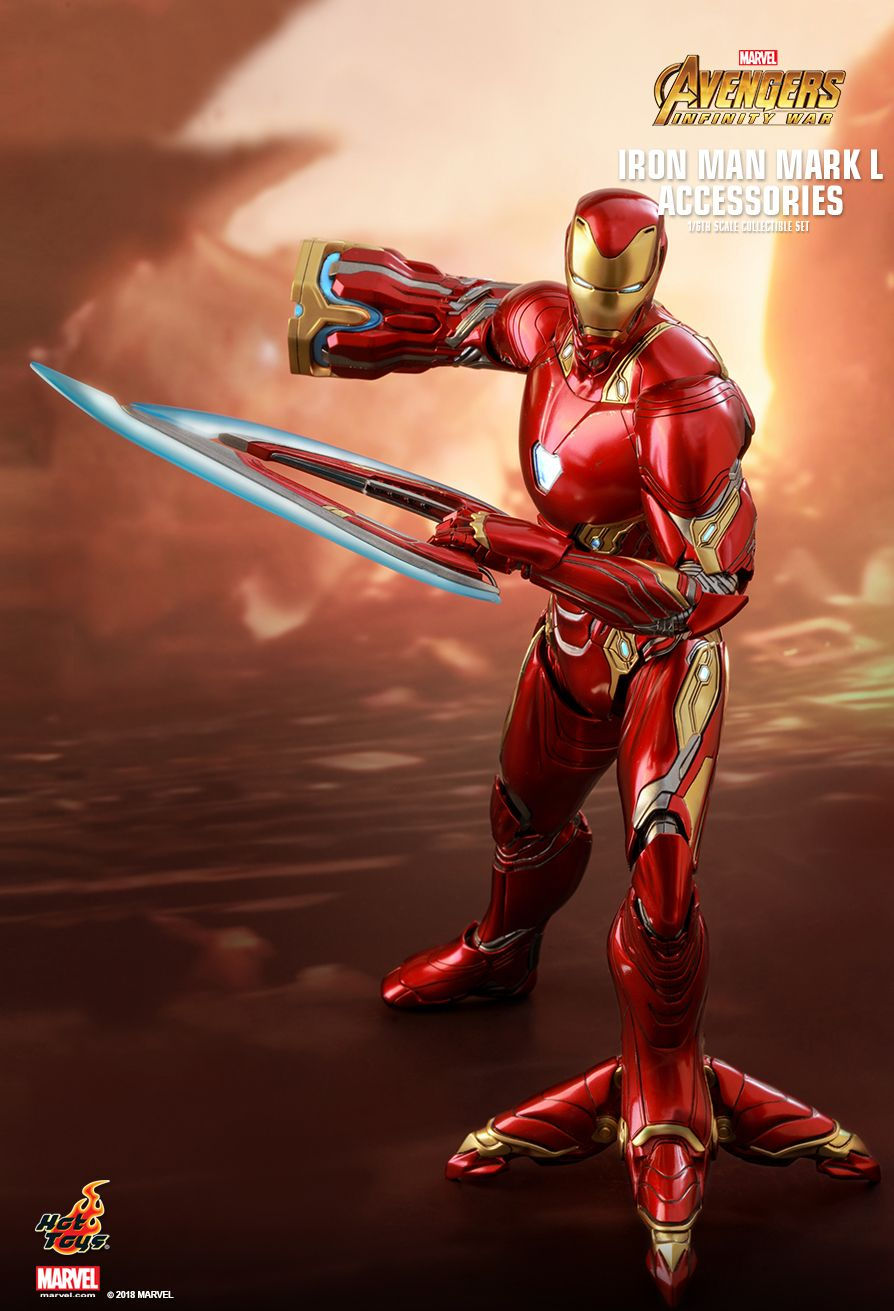 Hot Toys ACS004B - Marvel Comics - Avengers : Infinity War - Iron Man Mark 50 Accessories Set Deluxe Version