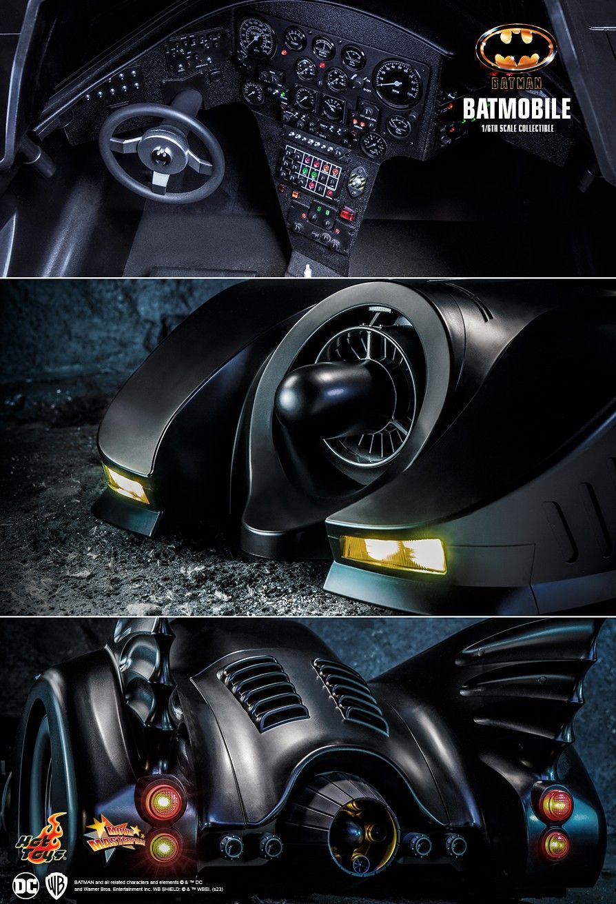 Hot Toys MMS694 - DC Comics - Batman 1989 - Batmobile