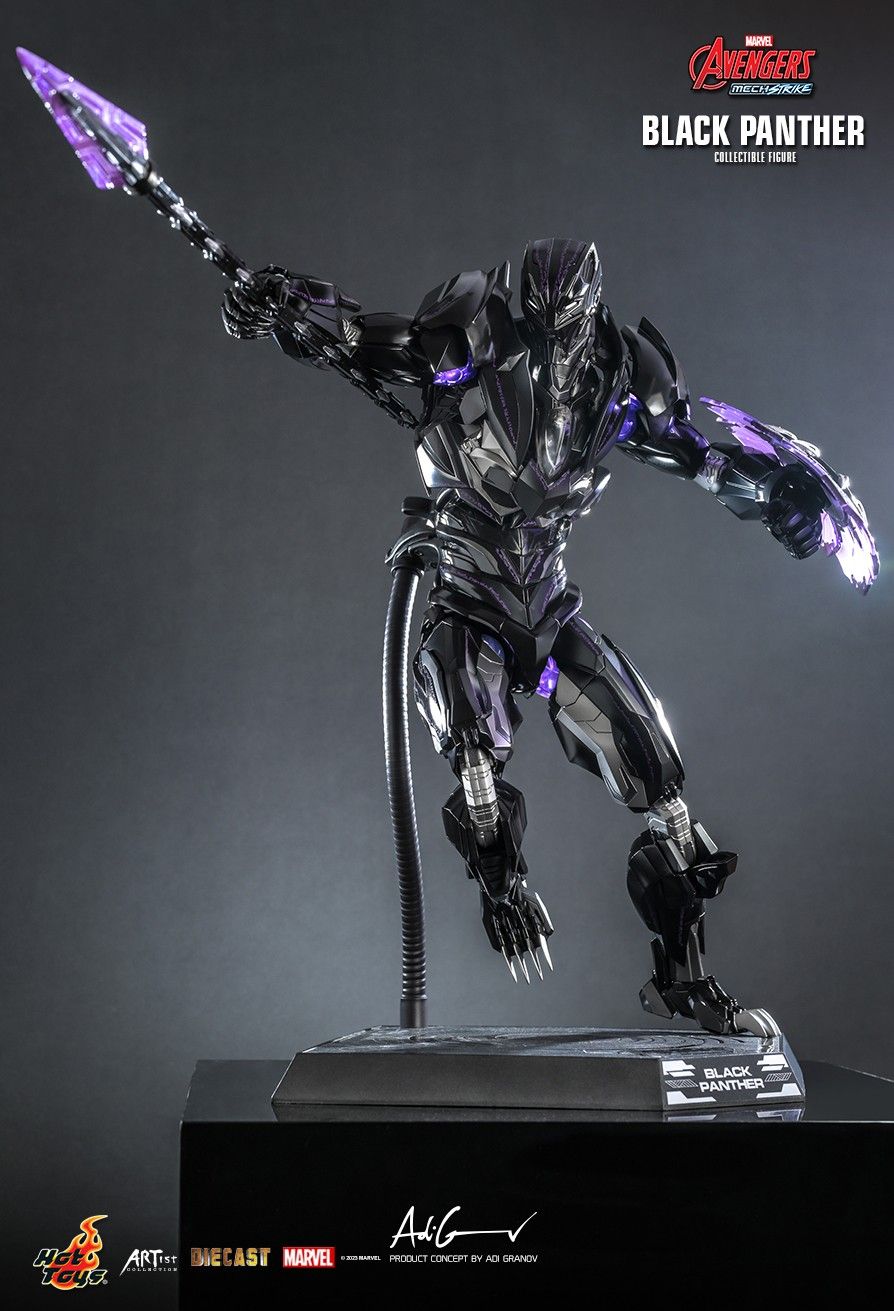 Hot Toys AC05D55 - Marvel Comics - Marvel's Avengers Meck Strike - Black Panther