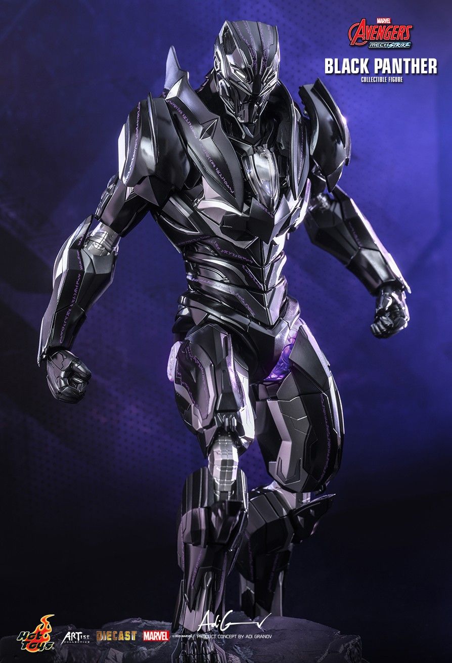 Hot Toys AC05D55 - Marvel Comics - Marvel's Avengers Meck Strike - Black Panther