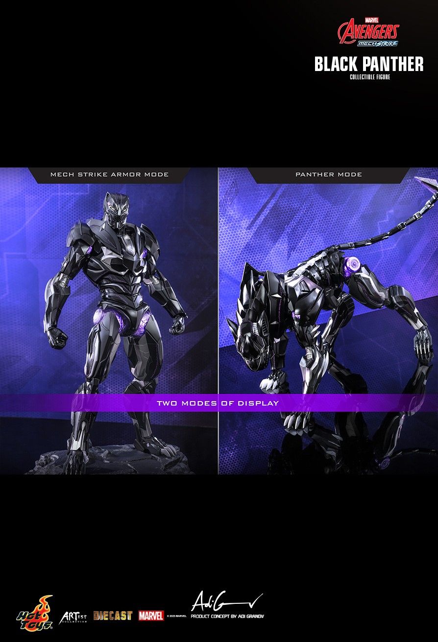 Hot Toys AC05D55 - Marvel Comics - Marvel's Avengers Meck Strike - Black Panther