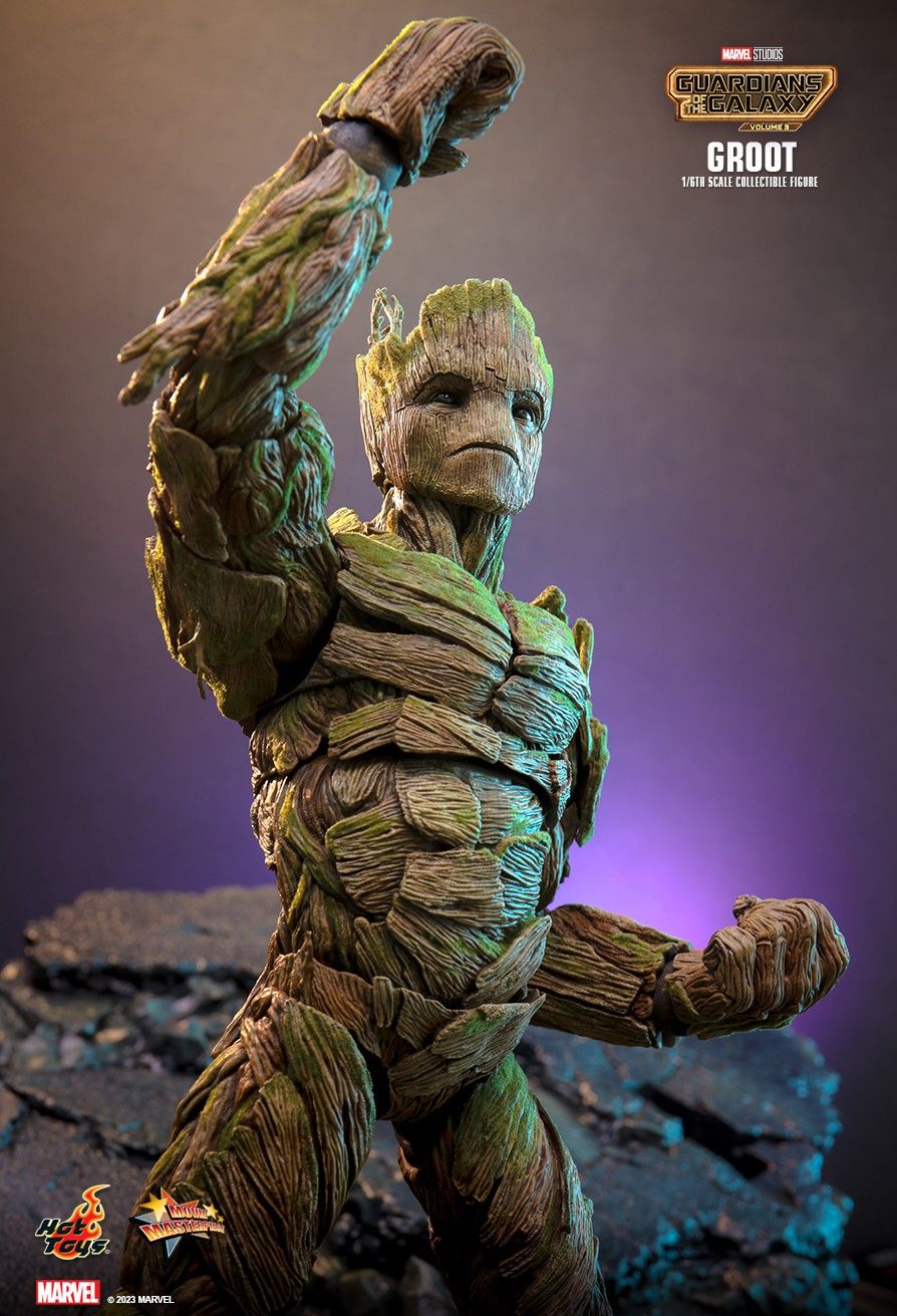 Hot Toys MMS706 - Marvel Comics - Guardians Of The Galaxy Vol.3 - Groot Standard Version