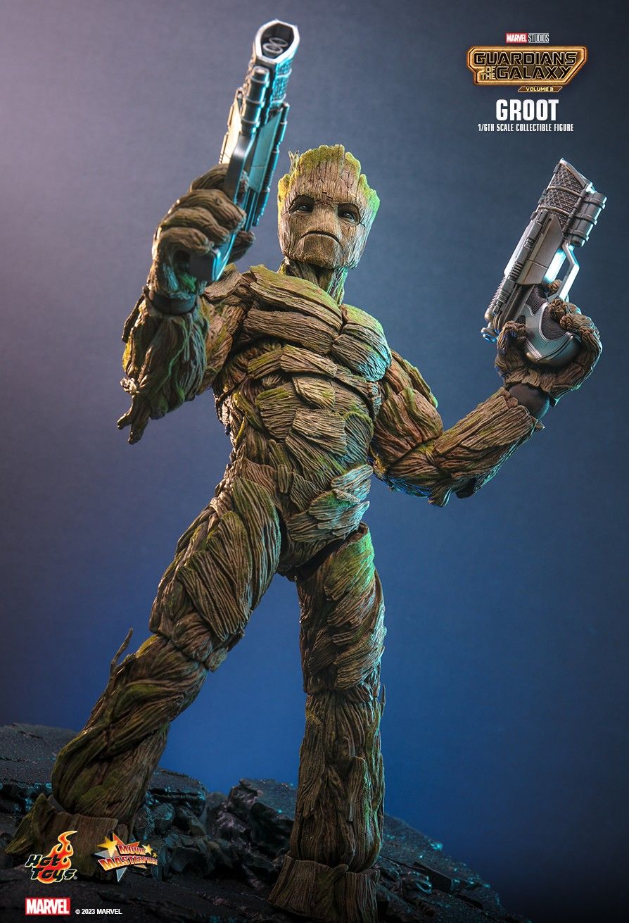Hot Toys MMS706 - Marvel Comics - Guardians Of The Galaxy Vol.3 - Groot Standard Version