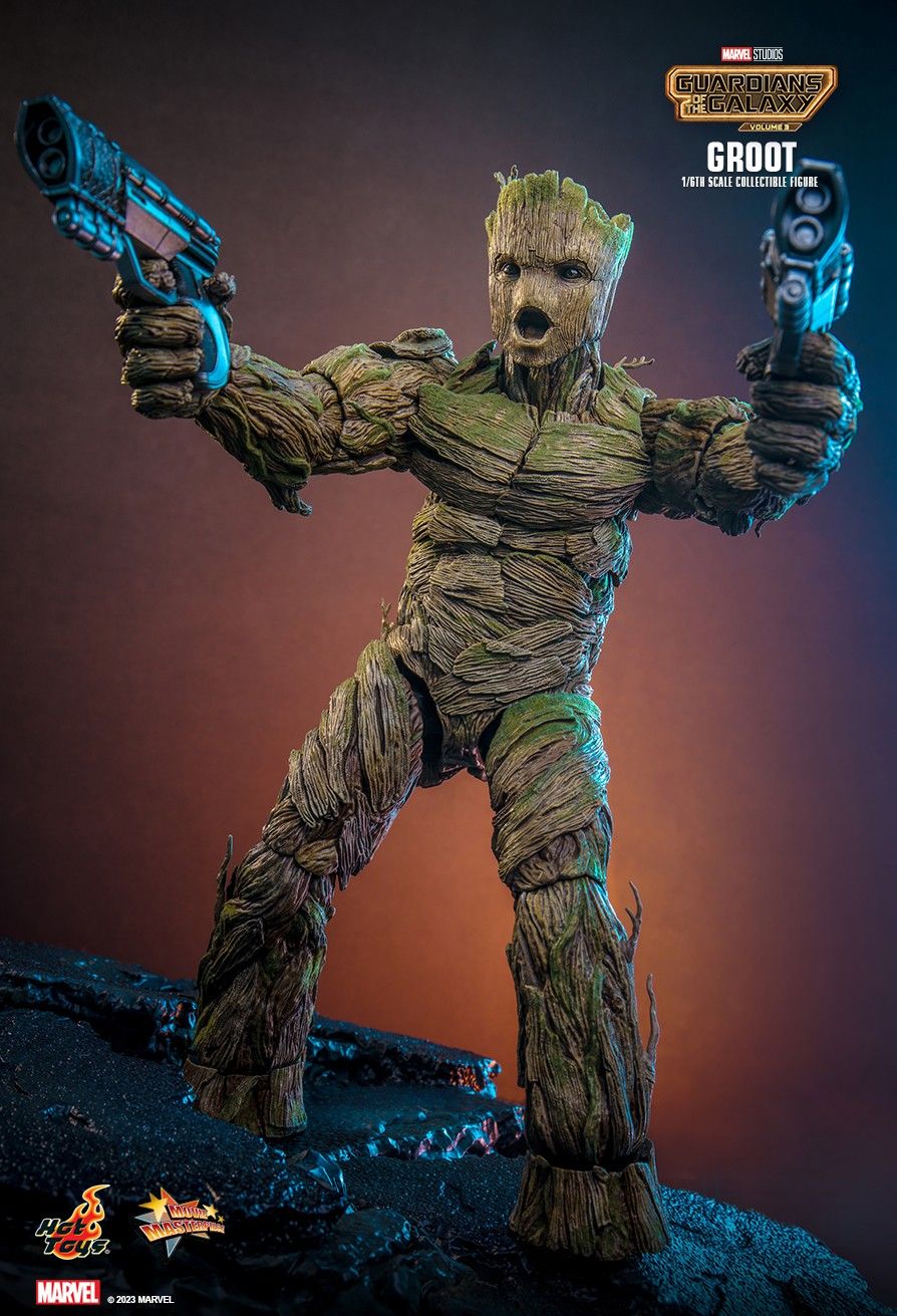Hot Toys MMS706 - Marvel Comics - Guardians Of The Galaxy Vol.3 - Groot Standard Version