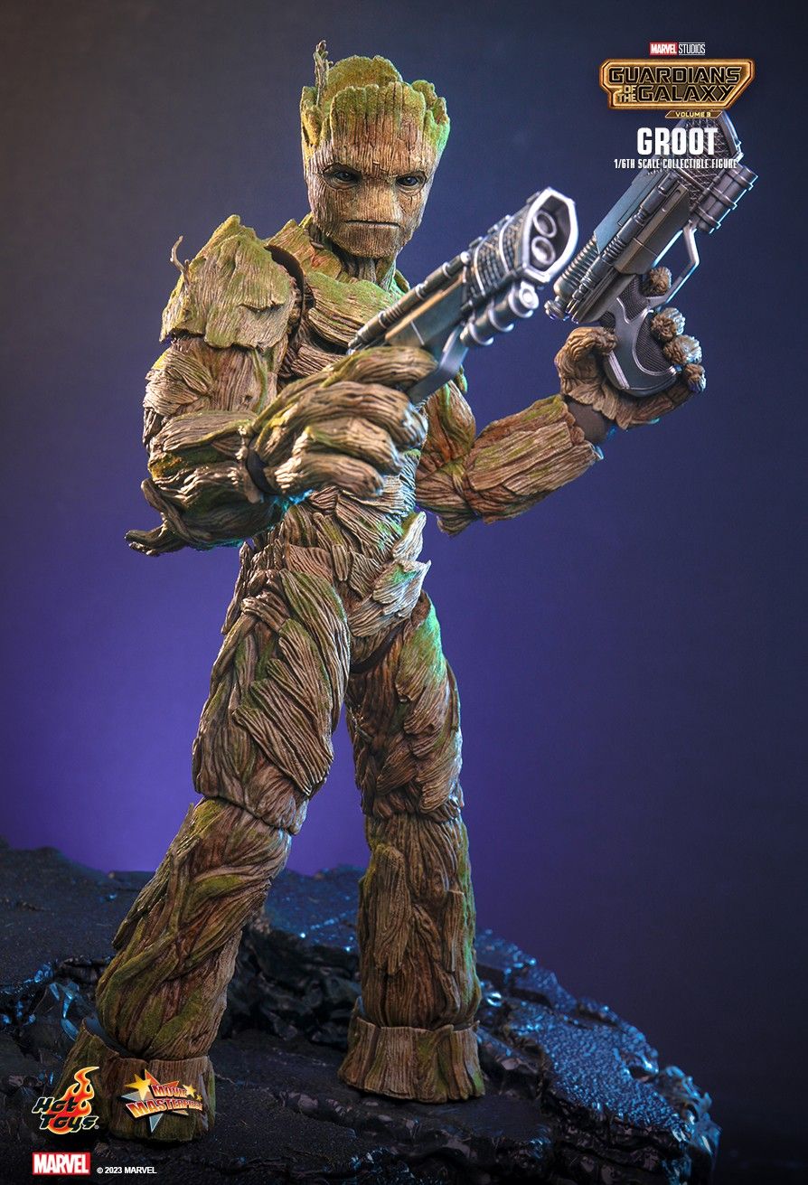Hot Toys MMS706 - Marvel Comics - Guardians Of The Galaxy Vol.3 - Groot Standard Version