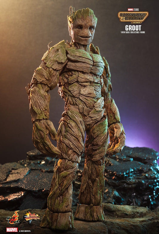 Hot Toys MMS706 - Marvel Comics - Guardians Of The Galaxy Vol.3 - Groot Standard Version