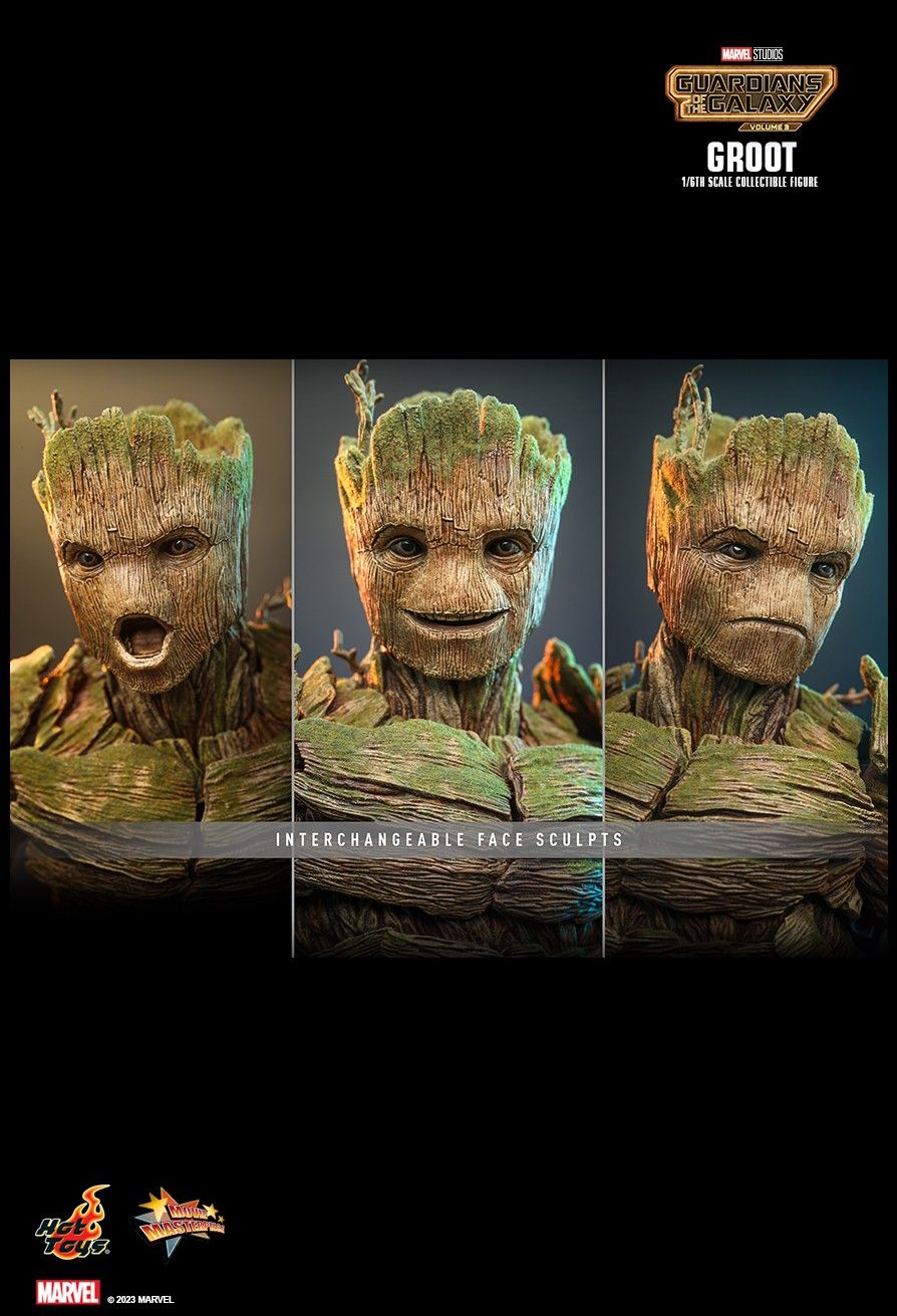 Hot Toys MMS706 - Marvel Comics - Guardians Of The Galaxy Vol.3 - Groot Standard Version