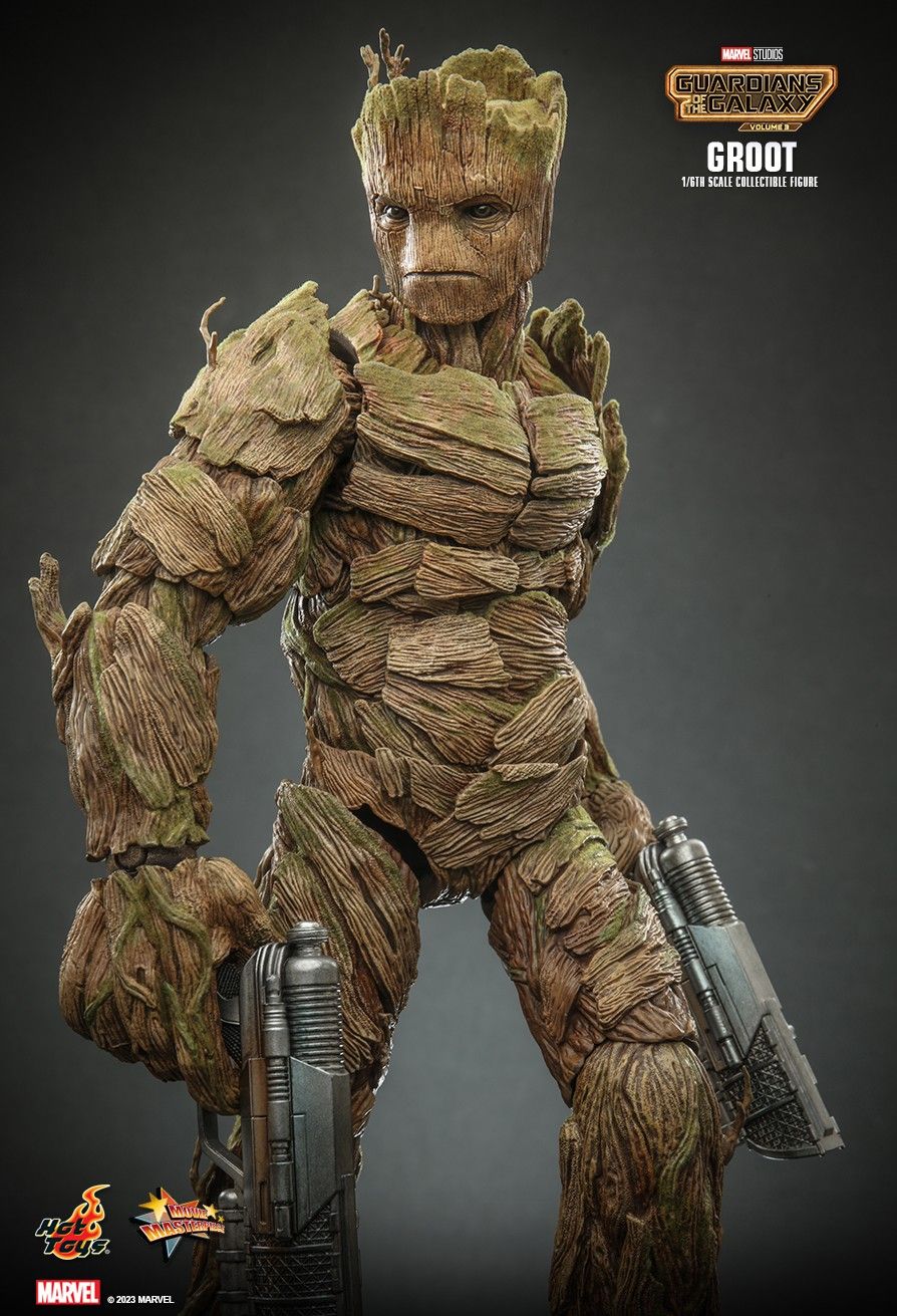 Hot Toys MMS706 - Marvel Comics - Guardians Of The Galaxy Vol.3 - Groot Standard Version