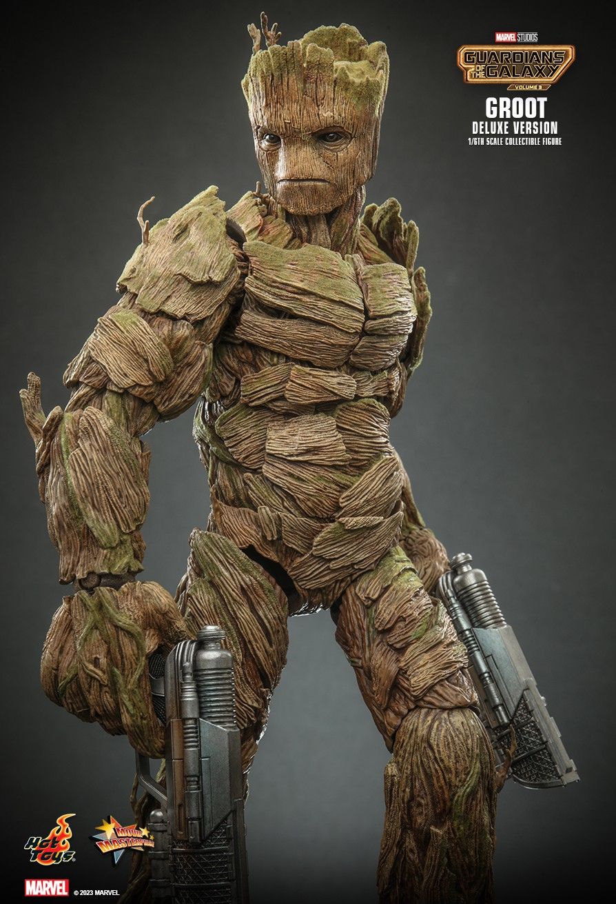 Hot Toys MMS707 - Marvel Comics - Guardians Of The Galaxy Vol.3 - Groot Deluxe Version