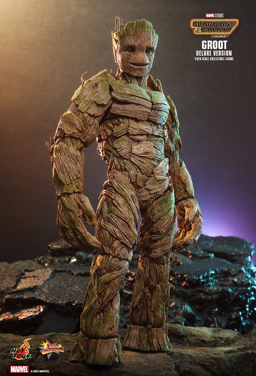 Hot Toys MMS707 - Marvel Comics - Guardians Of The Galaxy Vol.3 - Groot Deluxe Version