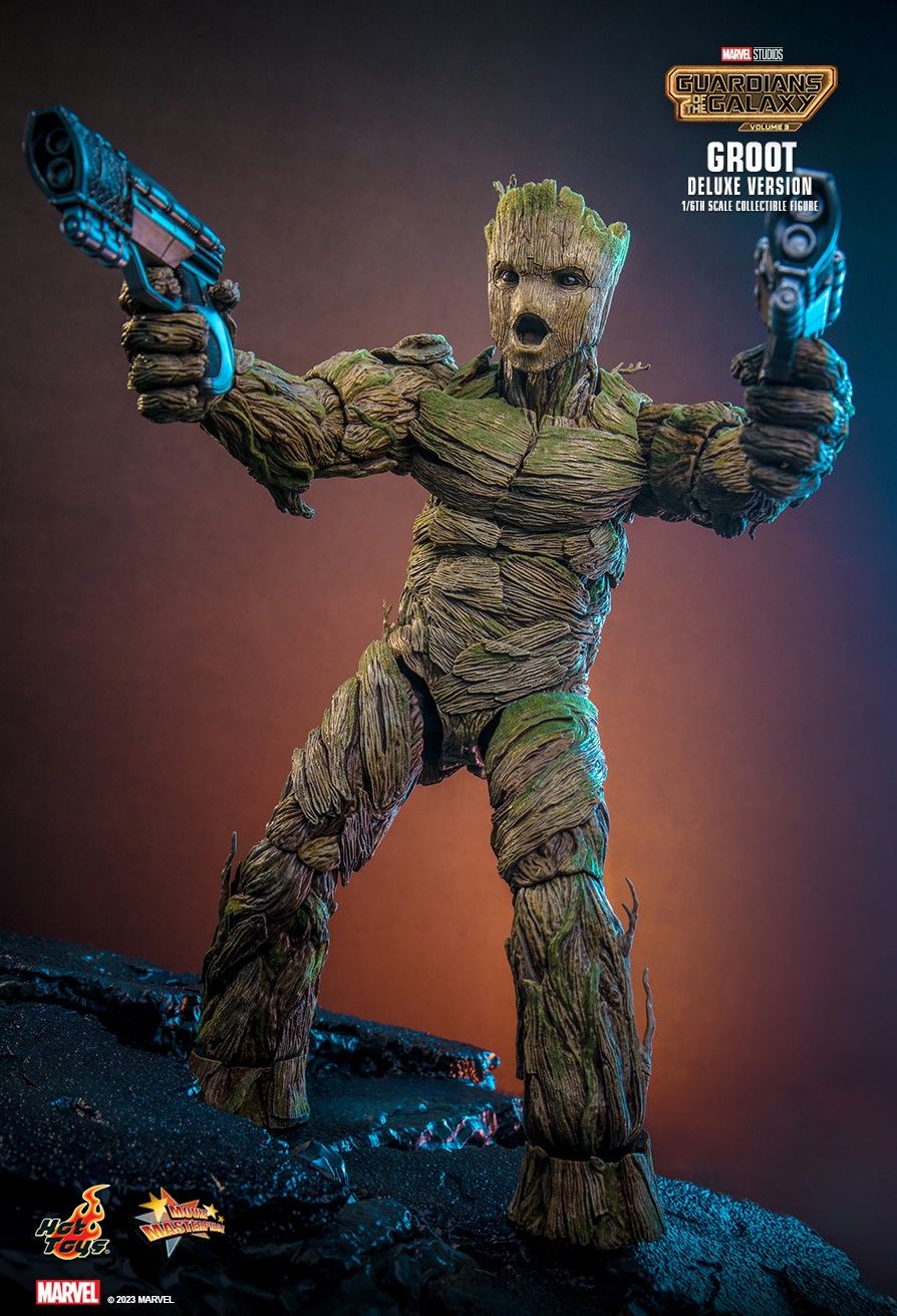 Hot Toys MMS707 - Marvel Comics - Guardians Of The Galaxy Vol.3 - Groot Deluxe Version