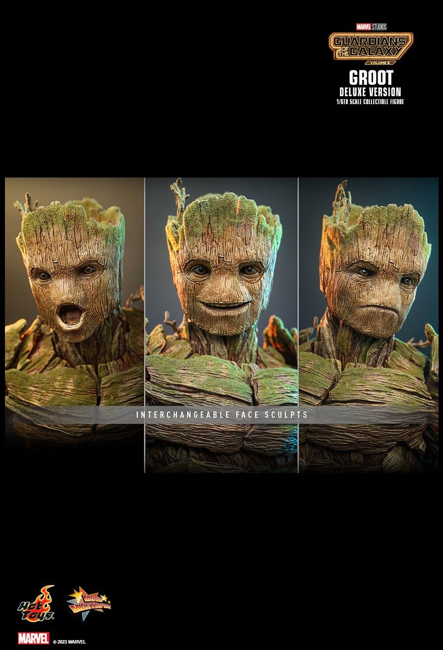 Hot Toys MMS707 - Marvel Comics - Guardians Of The Galaxy Vol.3 - Groot Deluxe Version