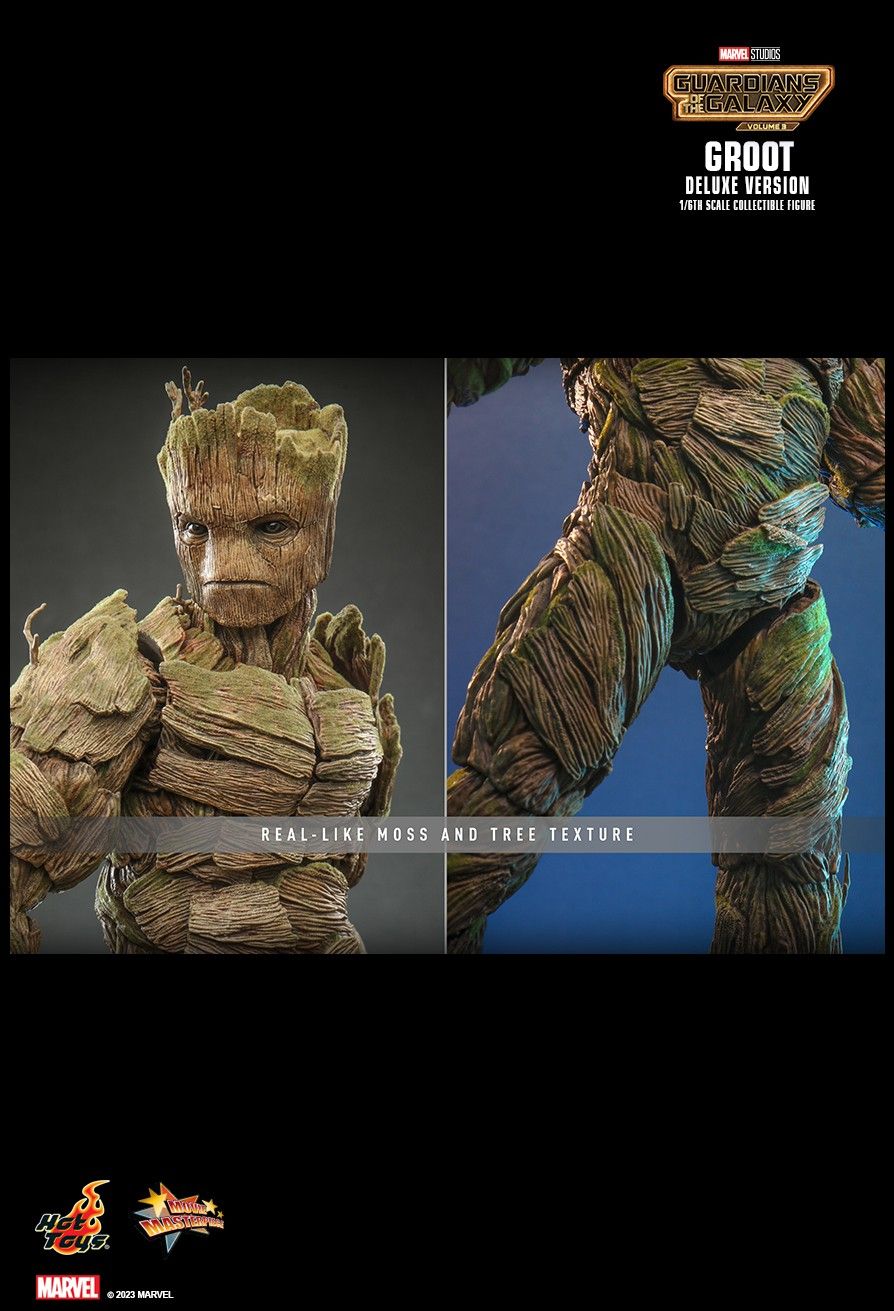 Hot Toys MMS707 - Marvel Comics - Guardians Of The Galaxy Vol.3 - Groot Deluxe Version