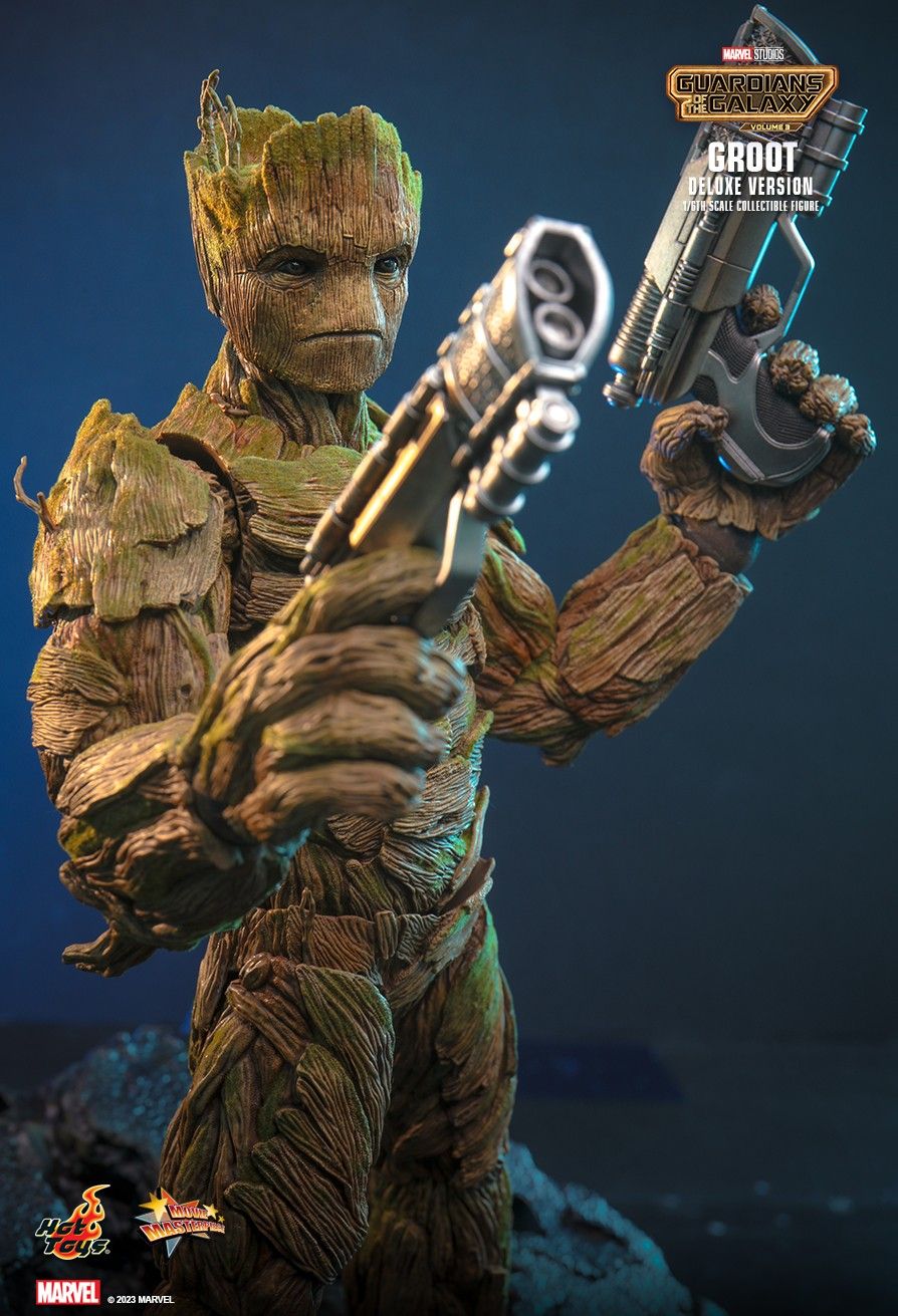 Hot Toys MMS707 - Marvel Comics - Guardians Of The Galaxy Vol.3 - Groot Deluxe Version