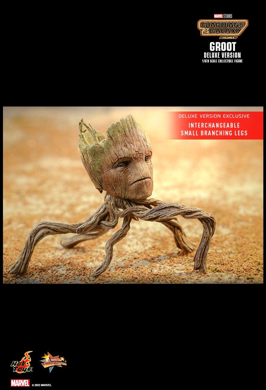 Hot Toys MMS707 - Marvel Comics - Guardians Of The Galaxy Vol.3 - Groot Deluxe Version