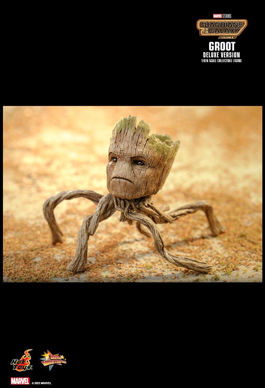 Hot Toys MMS707 - Marvel Comics - Guardians Of The Galaxy Vol.3 - Groot Deluxe Version