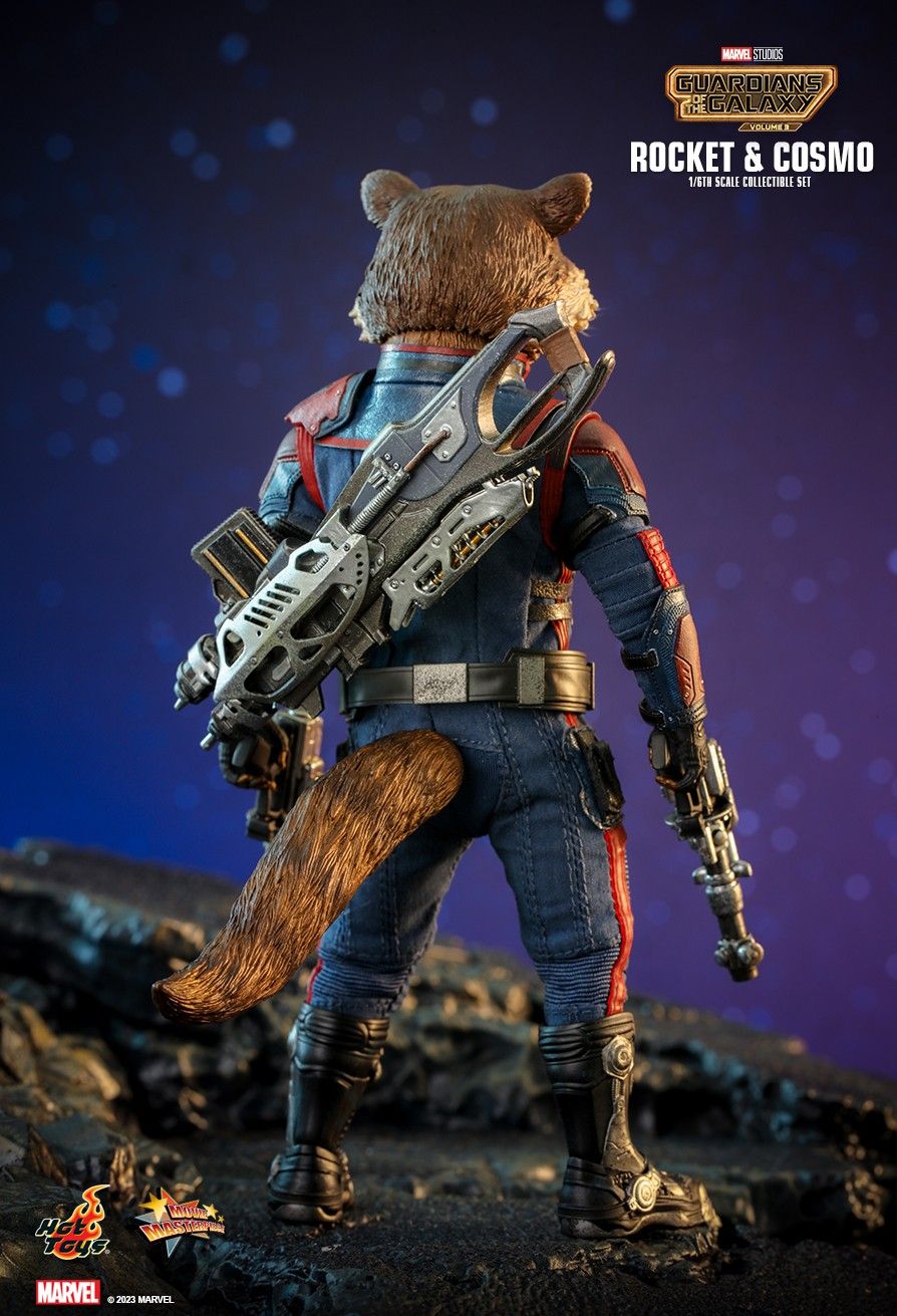 Hot Toys MMS708 - Marvel Comics - Guardians Of The Galaxy Vol.3 - Rocket & Cosmo