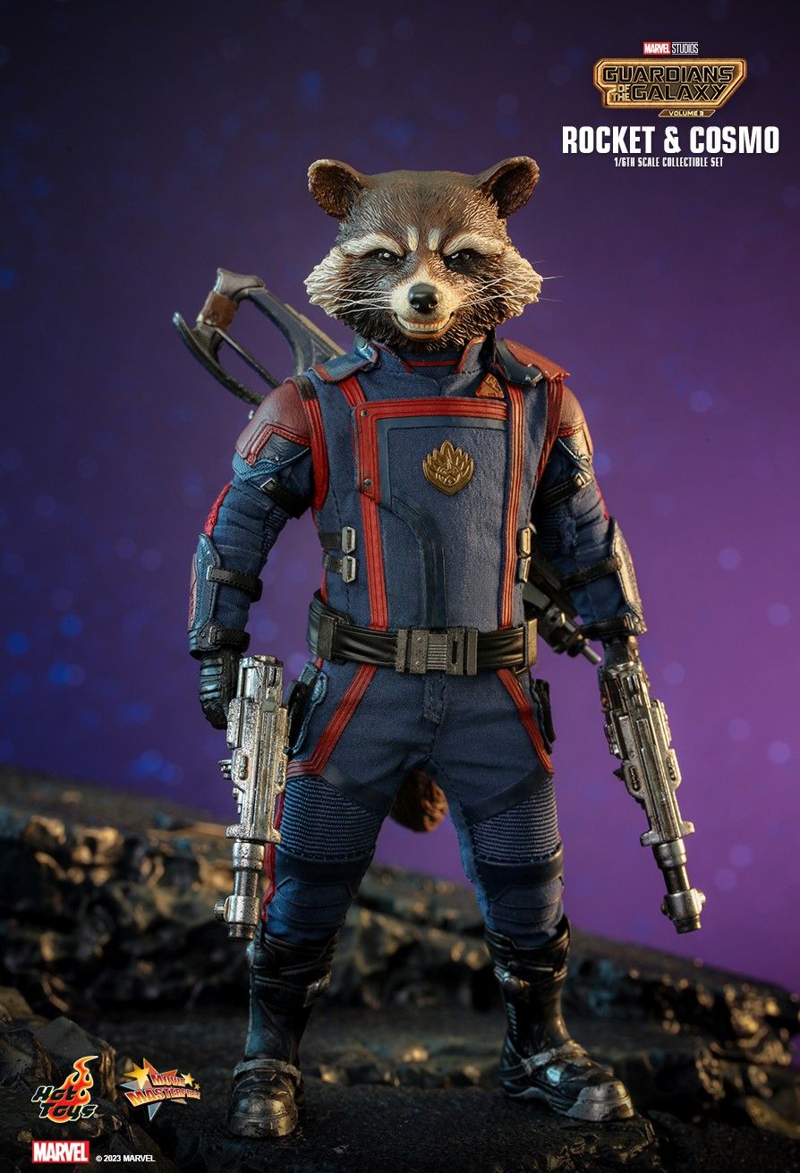 Hot Toys MMS708 - Marvel Comics - Guardians Of The Galaxy Vol.3 - Rocket & Cosmo