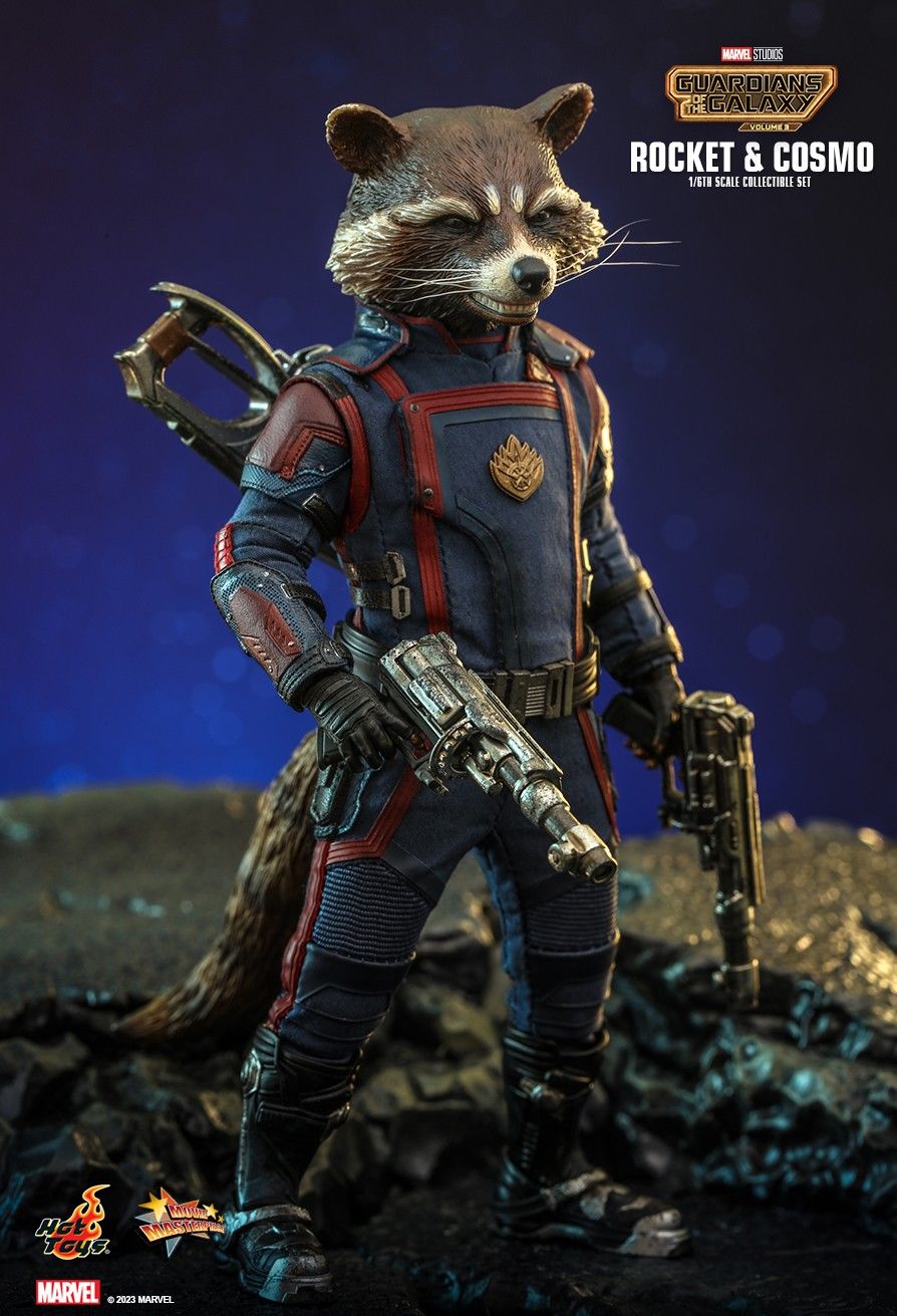 Hot Toys MMS708 - Marvel Comics - Guardians Of The Galaxy Vol.3 - Rocket & Cosmo