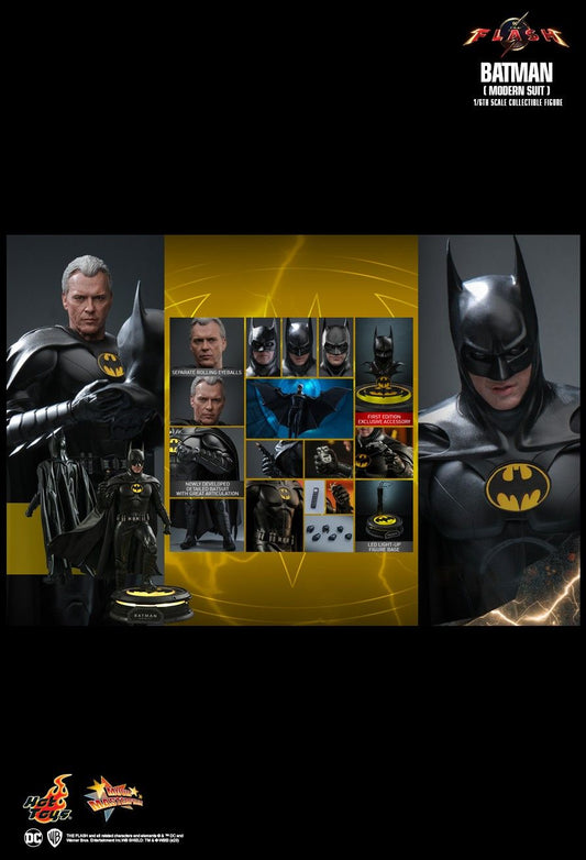 Hot Toys MMS712 - DC Comics - The Flash - Batman Modern Suit 2023