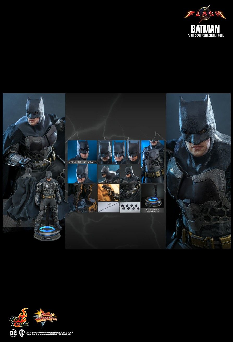 Hot Toys MMS703 - DC Comics - The Flash - Batman