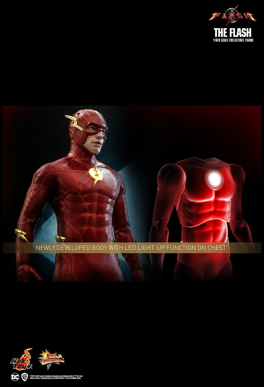 Hot Toys MMS713B - DC Comics - The Flash - Flash Deluxe Version