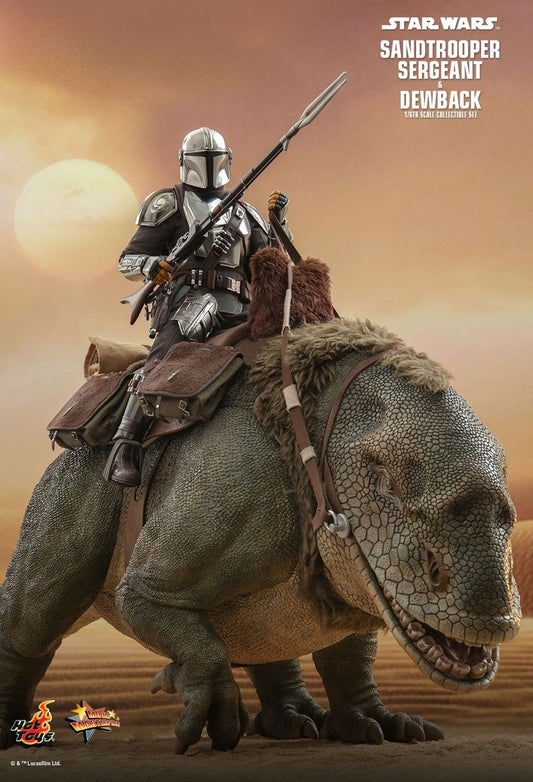 Hot Toys MMS722 - Star Wars IV : A New Hope - Sandtrooper Sergeant & Dewback