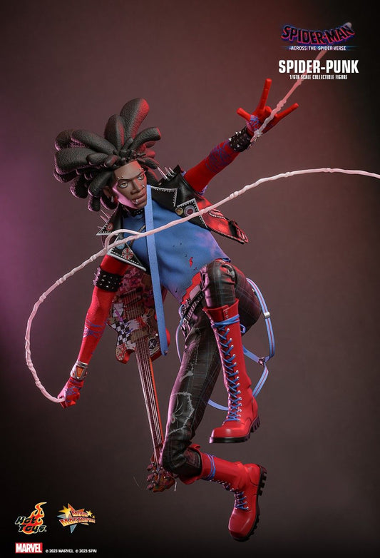 Hot Toys MMS726B - Marvel Comics - Spider-Man : Across The Spider Verse - Spider Punk Deluxe Version