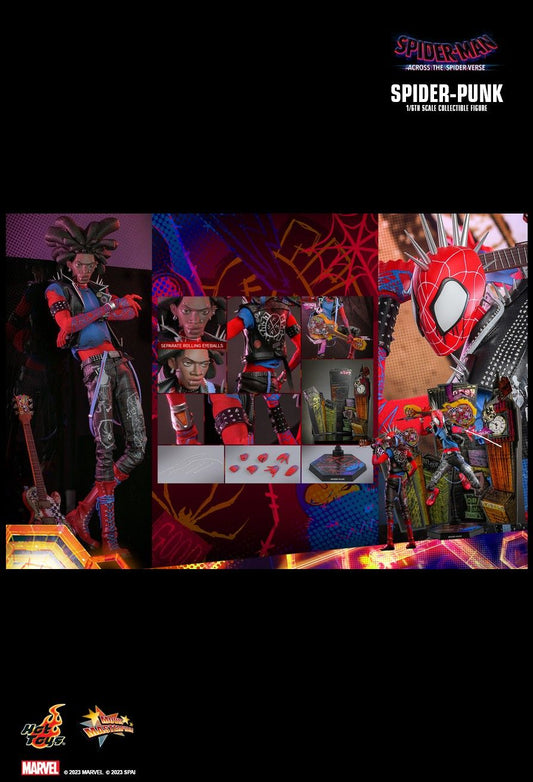 Hot Toys MMS726 - Marvel Comics - Spider-Man : Across The Spider Verse - Spider Punk Standard Version