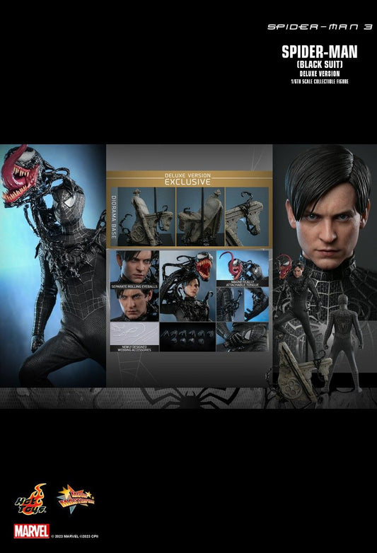 Hot Toys MMS728 - Marvel Comics - Spider Man 3 - Spider Man Black Suit Standard Version