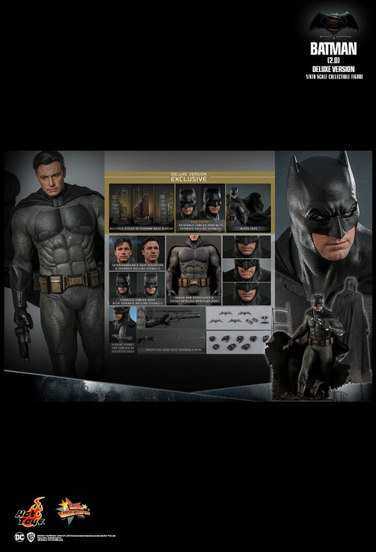 Hot Toys MMS732 - DC Comics - Batman Vs Superman : Dawn Of Justice - Batman Deluxe Version