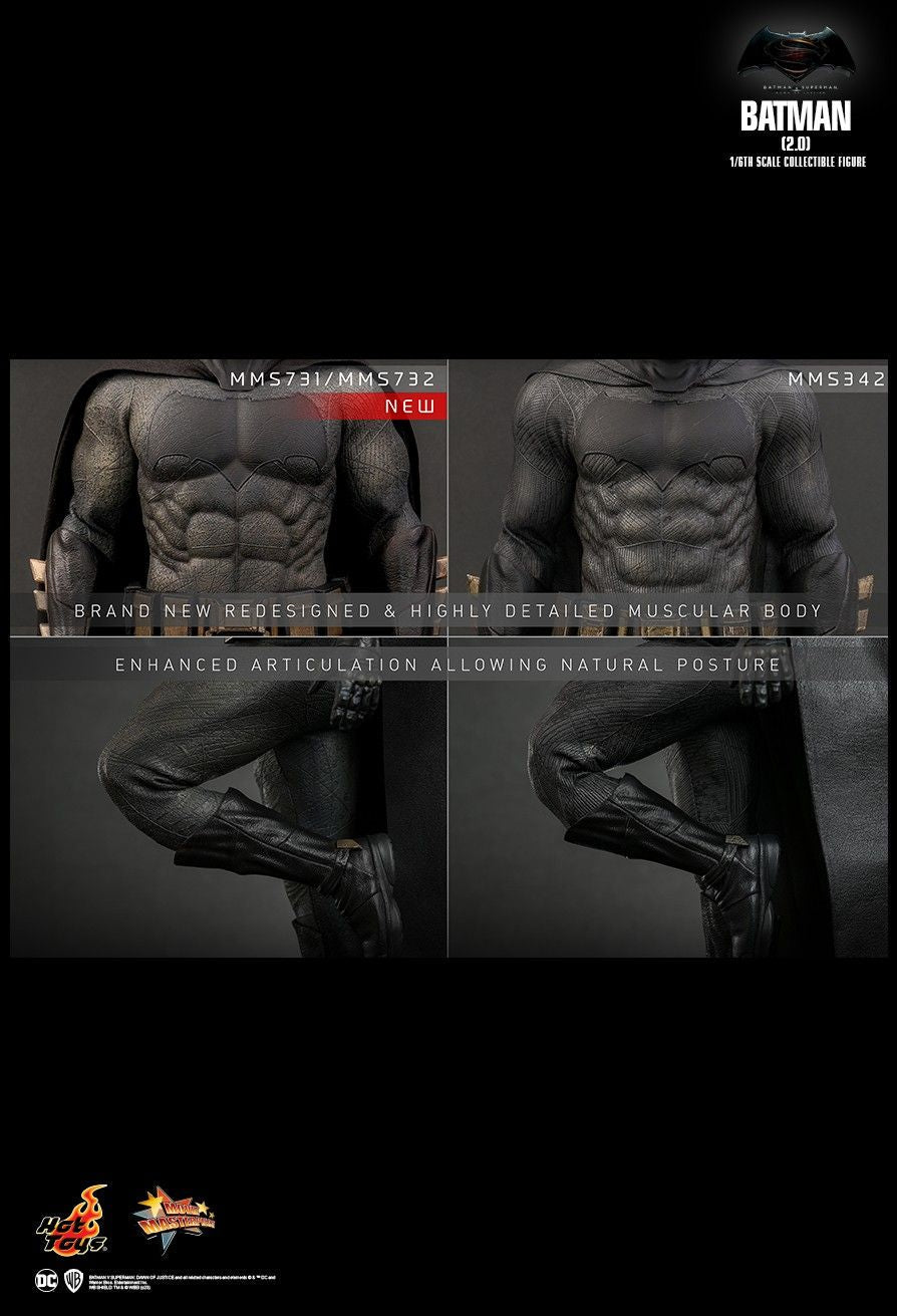 Hot Toys MMS731 - DC Comics - Batman Vs Superman : Dawn Of Justice - Batman