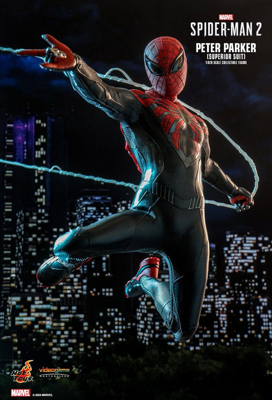 Hot Toys VGM61 - Marvel's Spider Man 2 - Peter Parker Superior Suit
