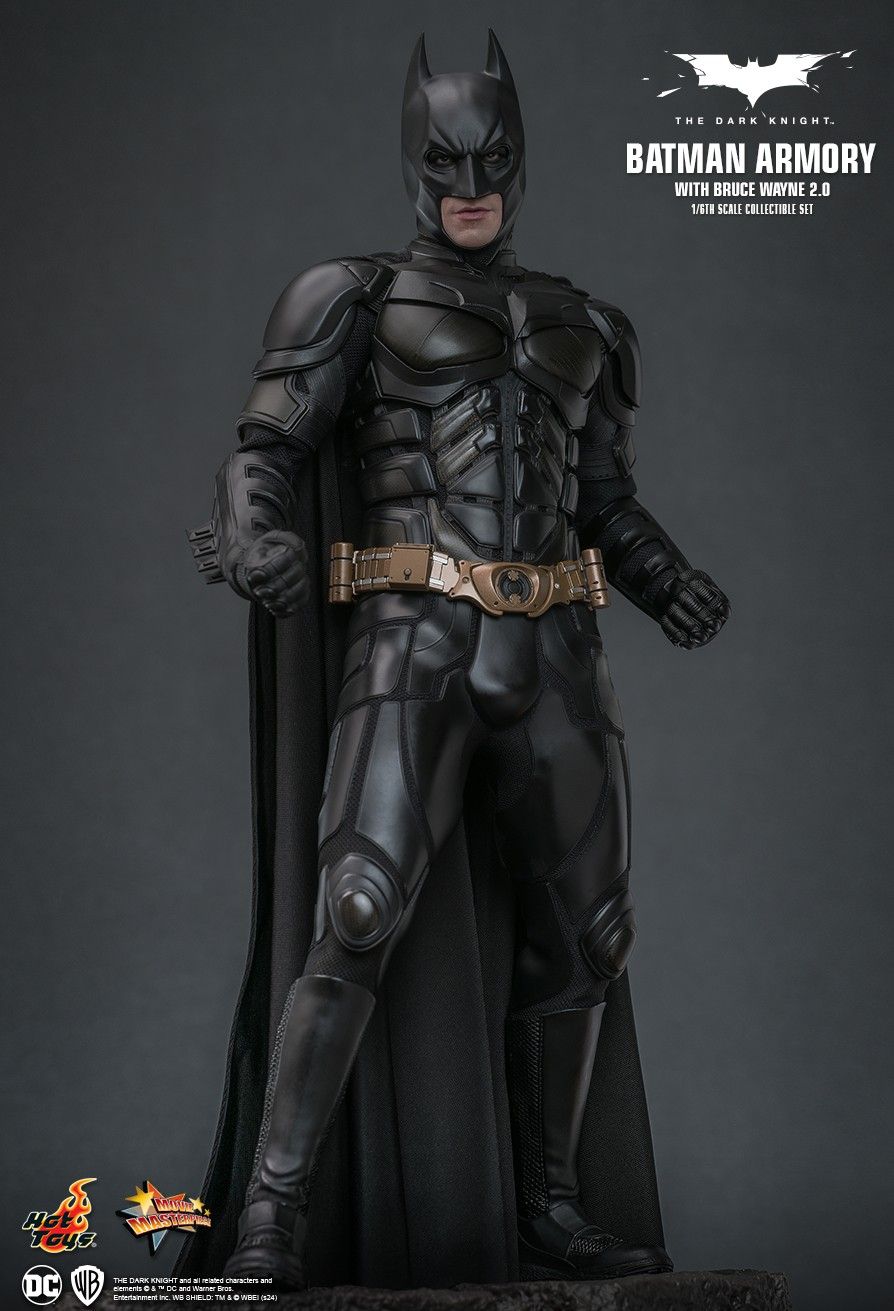 Hot Toys MMS750 - DC Comics - Batman : The Dark Knight - Batman Armory & Bruce Wayne【Pre-Order】
